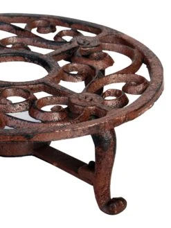 Stövchen, Antik-rostbraun, 19,2 X 19,2 X 7,1 Cm 5 Stövchen, Antik-rostbraun, 19,2 X 19,2 X 7,1 Cm -LECHUZA || Wagner Verkaufsgeschäft 0910850491 Stoevchen Antik braun rund zoom 117926