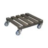 Wagner Multi Pflanzenroller Anthrazit, Kiefernholz Lasiert, Ca. 40x40 Cm -LECHUZA || Wagner Verkaufsgeschäft 0920600440 MultiRoller anzthrazit Kiefer las 40x40cm 4AR TK200Kg 38840