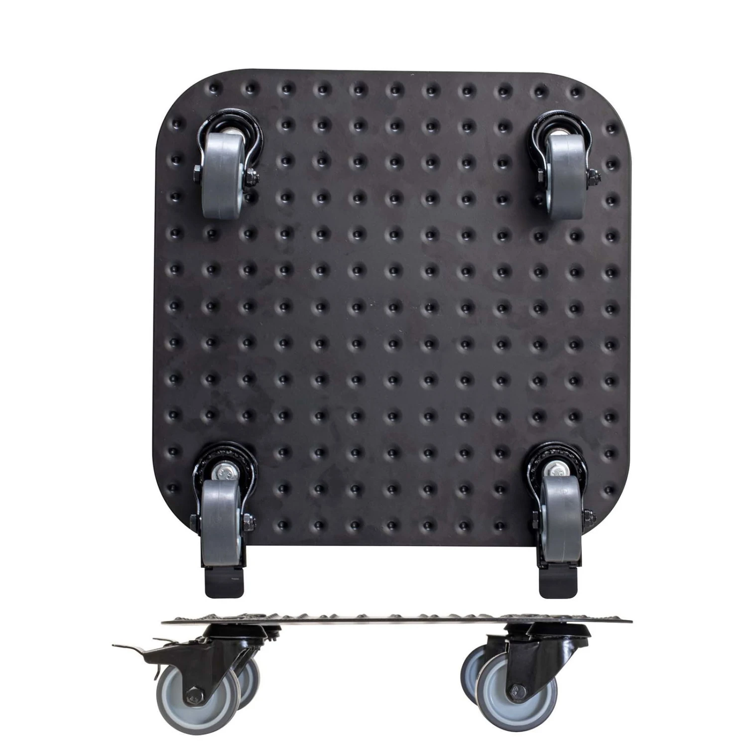 Pflanzenroller 'Alaska', Tragkraft 150 Kg, Anthrazit, Alu, 7 X 29 X 29 Cm 7 Pflanzenroller 'Alaska', Tragkraft 150 Kg, Anthrazit, Alu, 7 X 29 X 29 Cm – Bild 5