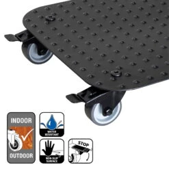 Pflanzenroller 'Alaska', Tragkraft 150 Kg, Anthrazit, Alu, 7 X 29 X 29 Cm 10 Pflanzenroller 'Alaska', Tragkraft 150 Kg, Anthrazit, Alu, 7 X 29 X 29 Cm -LECHUZA || Wagner Verkaufsgeschäft 0920600517 pflanzenroller alaska 5 116723