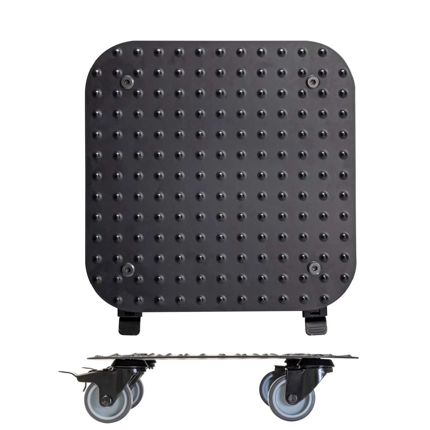 Pflanzenroller 'Alaska', Tragkraft 150 Kg, Anthrazit, Alu, 7 X 29 X 29 Cm 6 Pflanzenroller 'Alaska', Tragkraft 150 Kg, Anthrazit, Alu, 7 X 29 X 29 Cm – Bild 4