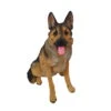 Dekofigur Schäferhund Sitzend, Schwarz/beige, Höhe Ca. 79 Cm -LECHUZA || Wagner Verkaufsgeschäft 0980306422 Schaeferhund sitzend 122150