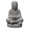 Buddha-Statue, Trockensteinguss, 33 X 30 X 54 Cm -LECHUZA || Wagner Verkaufsgeschäft 0980306820 buddha statue aus trockensteinguss 1 123367