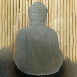 Buddha-Statue, Trockensteinguss, 53 X 40 X 65 Cm -LECHUZA || Wagner Verkaufsgeschäft 0980306821 buddha aus trockensteinguss 4 123371
