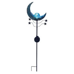Solargartenstecker Mandala Moon, Blau, 17,5 X 6,0 X 85,0 Cm -LECHUZA || Wagner Verkaufsgeschäft 2950100555 Solar Gartenstecker Mandale Moon blau 1 90067