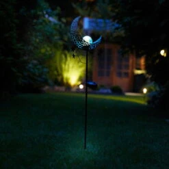 Solargartenstecker Mandala Moon, Blau, 17,5 X 6,0 X 85,0 Cm -LECHUZA || Wagner Verkaufsgeschäft 2950100555 Solar Gartenstecker Mandale Moon blau 9 90069