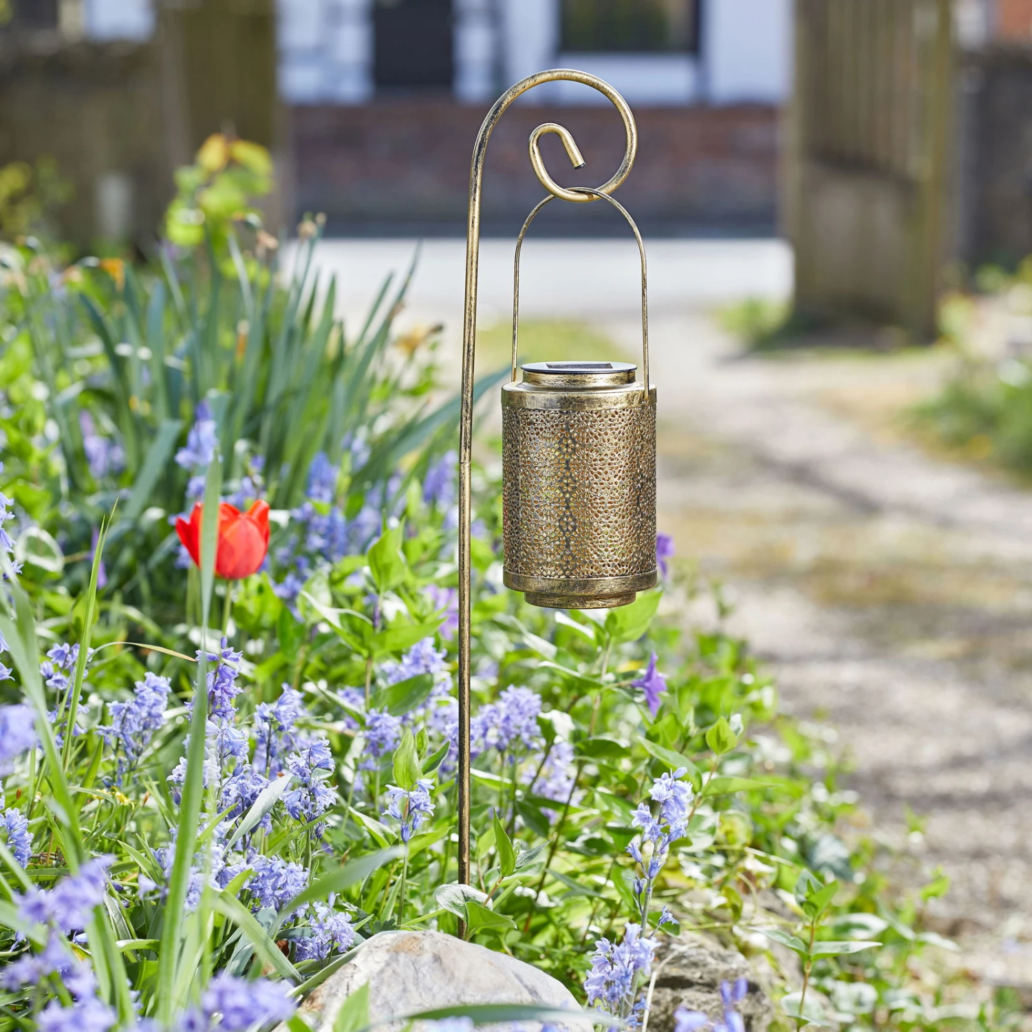 Solarlaternen 'Rabat', 2er-Pack, Gold, 85 X 11 Cm 4 Solarlaternen 'Rabat', 2er-Pack, Gold, 85 X 11 Cm – Bild 2