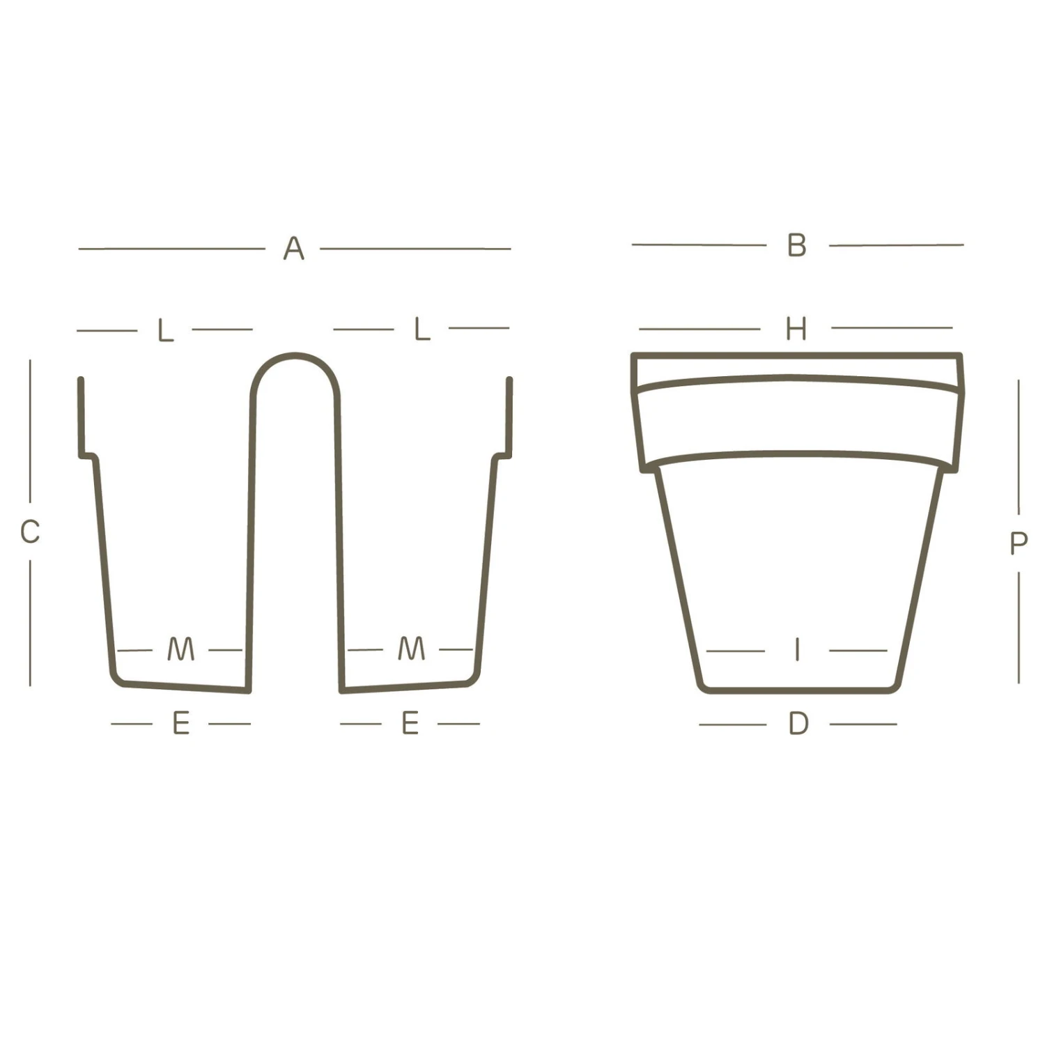 Balkon-Hängetopf Be Up Duo Mit Wasserreservoir, Anthrazit, 25 Cm, Erdvol. 8 L 4 Balkon-Hängetopf Be Up Duo Mit Wasserreservoir, Anthrazit, 25 Cm, Erdvol. 8 L – Bild 2