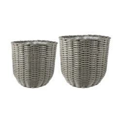 Kölle Pflanzkorb Jente, Grau, D 35 X H 30 Cm -LECHUZA || Wagner Verkaufsgeschäft 3210103593 3210103594 Koelle Pflanzkorb Jente grau 61998