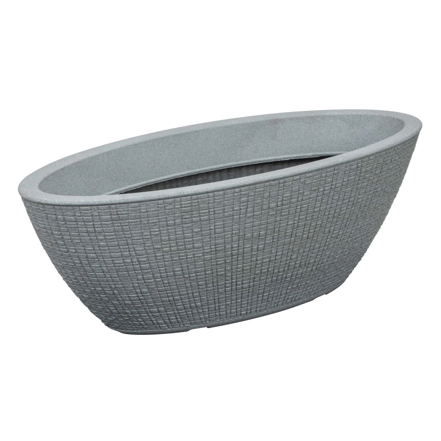 Jardiniere Barceo, Steingrau, Ø 58,6 X H 19,5 Cm 3 Jardiniere Barceo, Steingrau, Ø 58,6 X H 19,5 Cm