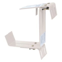 Blumenkastenhalter Aus Bandeisen, Terrakotta, 2-fach Verstellbar