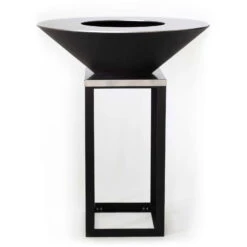 Feuerschale Fyro 80, Zweiteilig, 102 X 80 X 80 Cm -LECHUZA || Wagner Verkaufsgeschäft 3920100728 Feuerschale Fyro80 80x80x102cm 71311