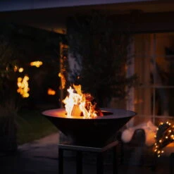 Feuerschale Fyro 80, Zweiteilig, 102 X 80 X 80 Cm -LECHUZA || Wagner Verkaufsgeschäft 3920100728 Feuerstelle Fyro 80 schwarz 3 125217