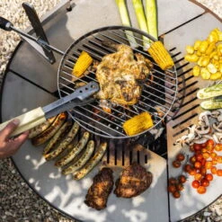 Edelstahl-Feuerstelle 'TRIA', Rost, 100 X 55 X 100 Cm -LECHUZA || Wagner Verkaufsgeschäft 3920100752 Feuerstelle TRIA rost ca100x55x100cm 3 125230