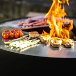 Edelstahl-Feuerstelle 'TRIA', Schwarz, 100 X 55 X 100 Cm -LECHUZA || Wagner Verkaufsgeschäft 3920100753 Feuerstelle TRIA schwarz 4 110908