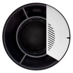 Edelstahl-Feuerstelle 'TRIA', Schwarz, 100 X 55 X 100 Cm -LECHUZA || Wagner Verkaufsgeschäft 3920100753 Feuerstelle TRIA schwarz ca100x55x100cm 8 125240