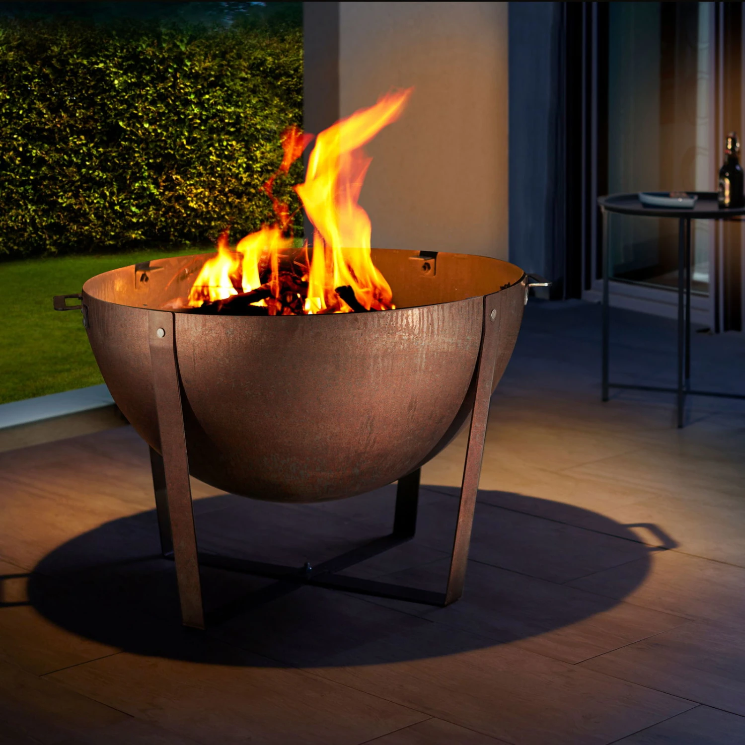 Feuerschale 'Dakota', Rostfarben, Ca. 60 X Ø 80 Cm 8 Feuerschale 'Dakota', Rostfarben, Ca. 60 X Ø 80 Cm – Bild 6