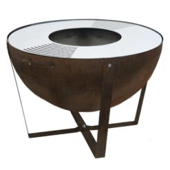 Feuerschale 'Dakota', Rostfarben, Ca. 60 X Ø 80 Cm 11 Feuerschale 'Dakota', Rostfarben, Ca. 60 X Ø 80 Cm -LECHUZA || Wagner Verkaufsgeschäft 3920100762 Feuerstelle Dakota ca 80cm rund 2 118575