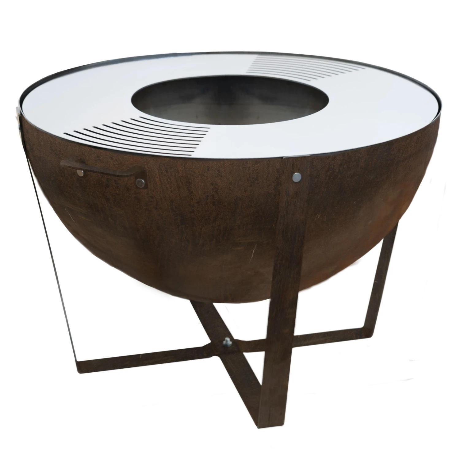 Feuerschale 'Dakota', Rostfarben, Ca. 60 X Ø 80 Cm 5 Feuerschale 'Dakota', Rostfarben, Ca. 60 X Ø 80 Cm – Bild 3