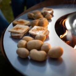 Feuerstelle 'Wave', Rost, Edelstahl, Ca. 100 X 55 X 100 Cm -LECHUZA || Wagner Verkaufsgeschäft 3920100768 Feuerstelle WAVE rost ca100x55x100cm 1 125244