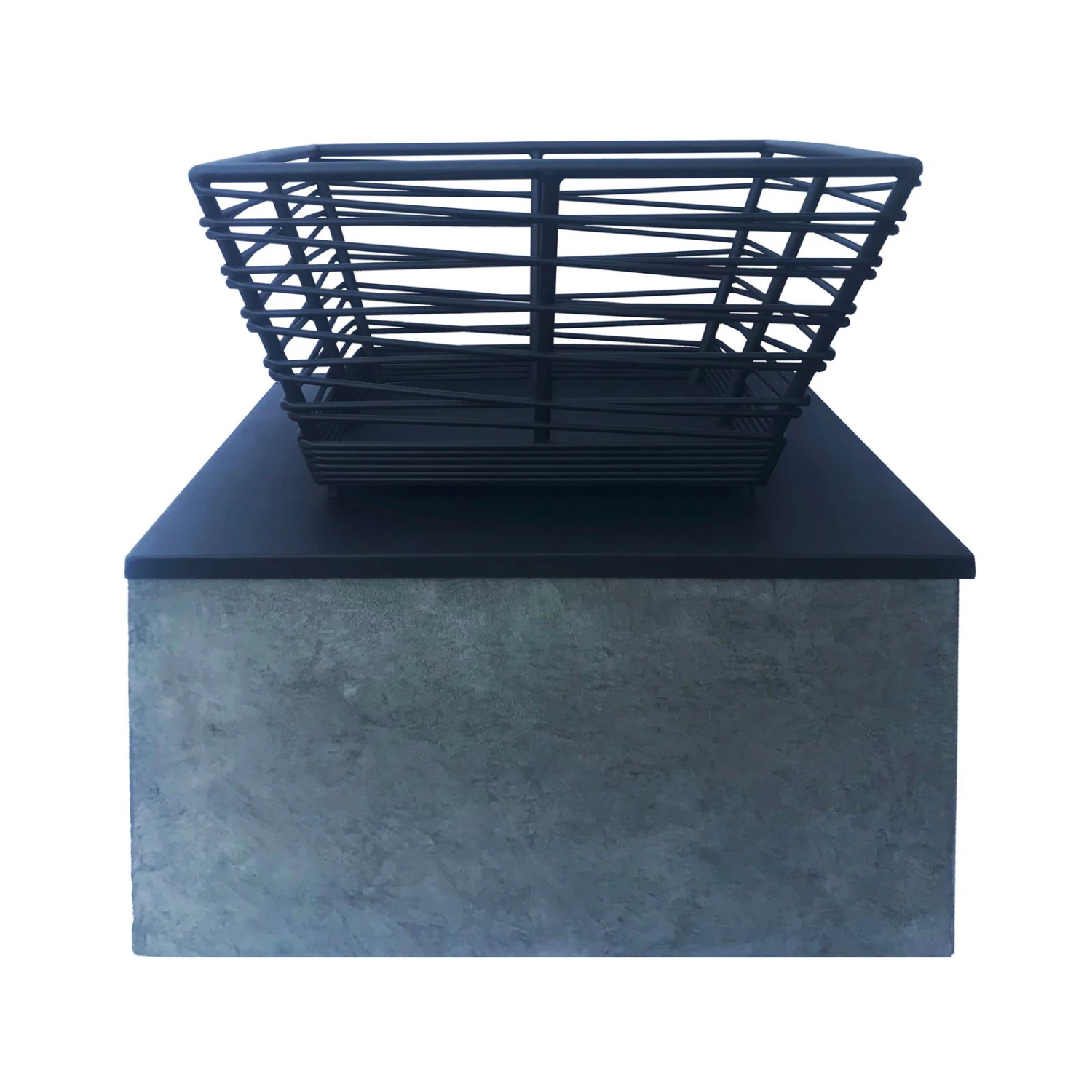 Feuerschale 'Bismo', Beton, 58 X 58 X 32 Cm 3 Feuerschale 'Bismo', Beton, 58 X 58 X 32 Cm