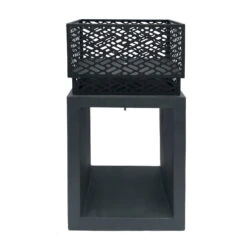 Feuerschale 'Malung', Granit, 35 X 35 X 46 Cm