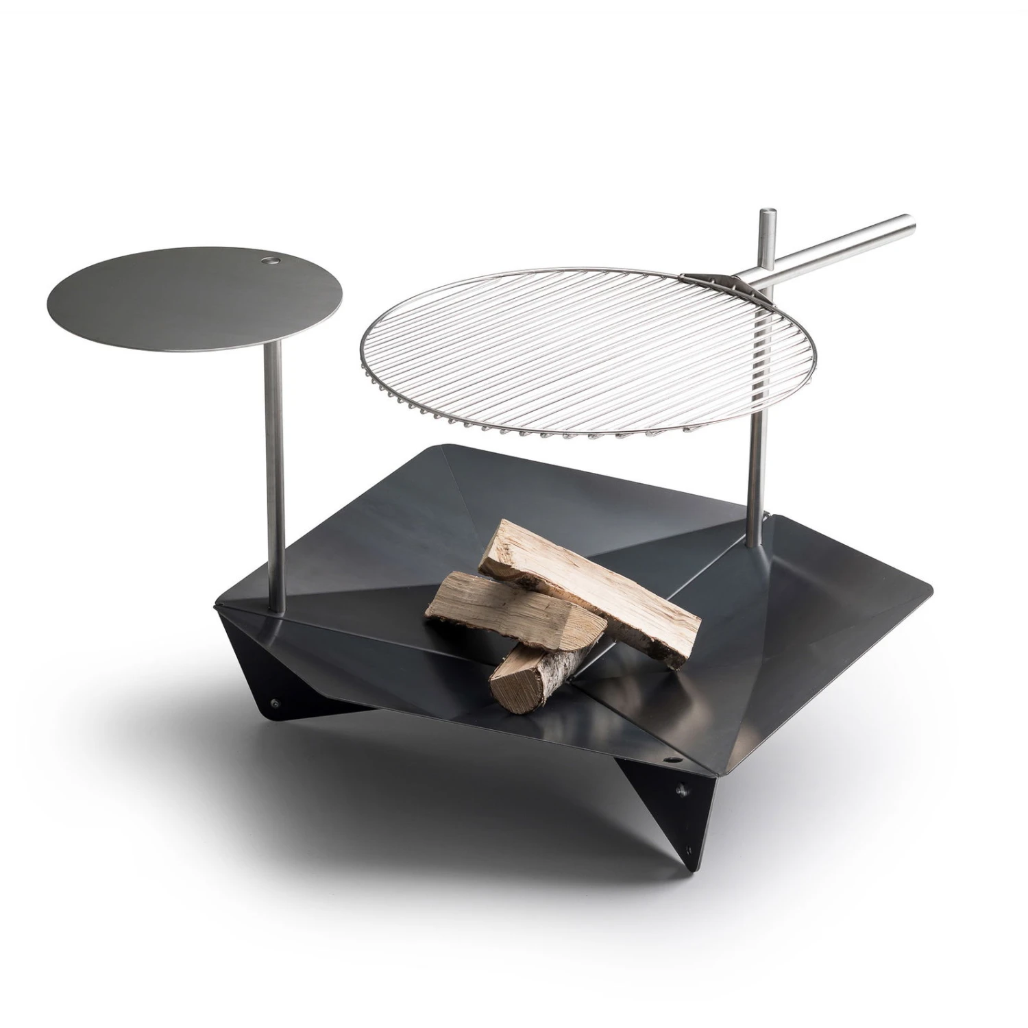 Höfats TRIPLE Grillrost Aus Edelstahl, Maße 55 Cm 4 Höfats TRIPLE Grillrost Aus Edelstahl, Maße 55 Cm – Bild 2