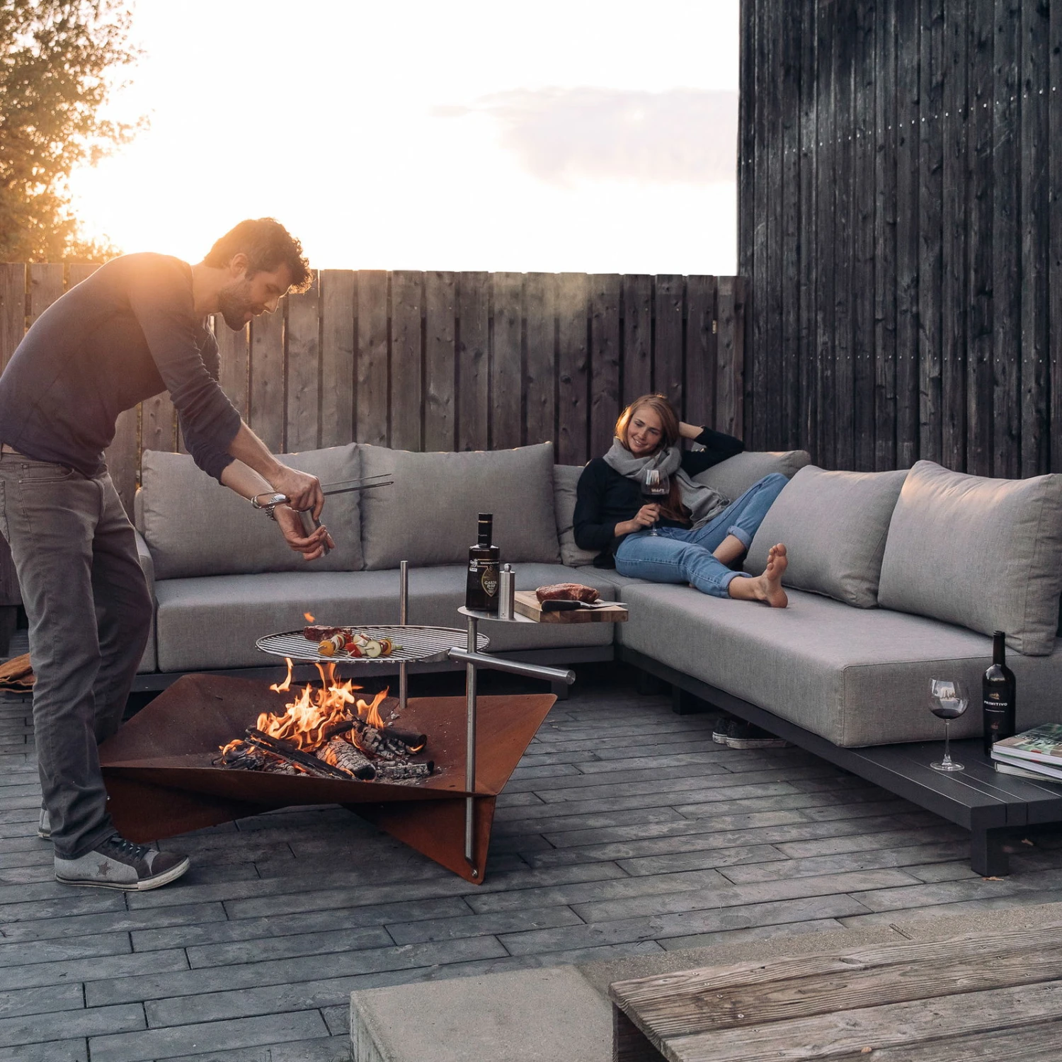 Höfats TRIPLE Grillrost Aus Edelstahl, Maße 55 Cm 6 Höfats TRIPLE Grillrost Aus Edelstahl, Maße 55 Cm – Bild 4