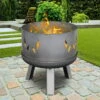 Aufsatz Für Feuerschale Buschbeck, Schwarz, Stahl 2 Aufsatz Für Feuerschale Buschbeck, Schwarz, Stahl -LECHUZA || Wagner Verkaufsgeschäft 3920502222 Aufsatz fuer Feuerschale S 1 118596